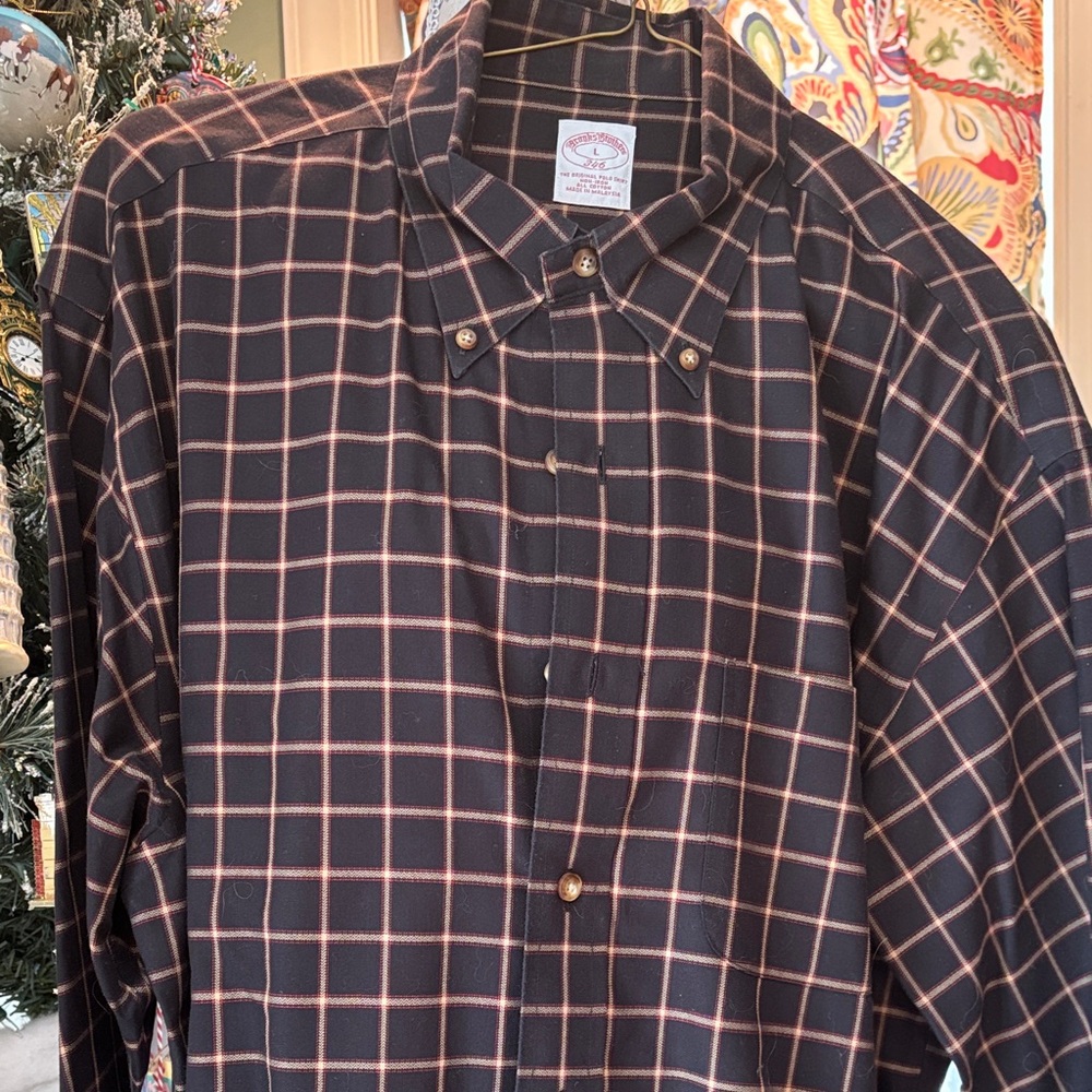 Brooks Brothers 346 button-down shirt  size - L (13)
